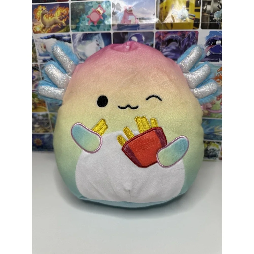Squishmallows Akita The‎ Rainbow Axolotl Plush 8